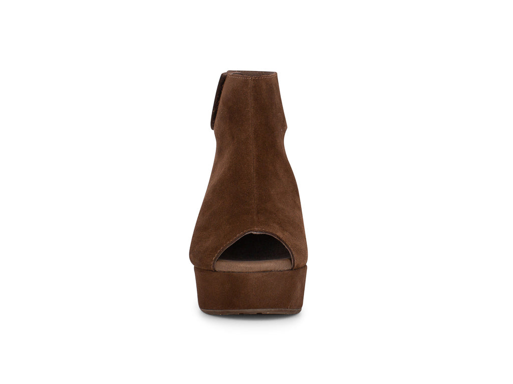 Gabby Chocolate Suede Sandals