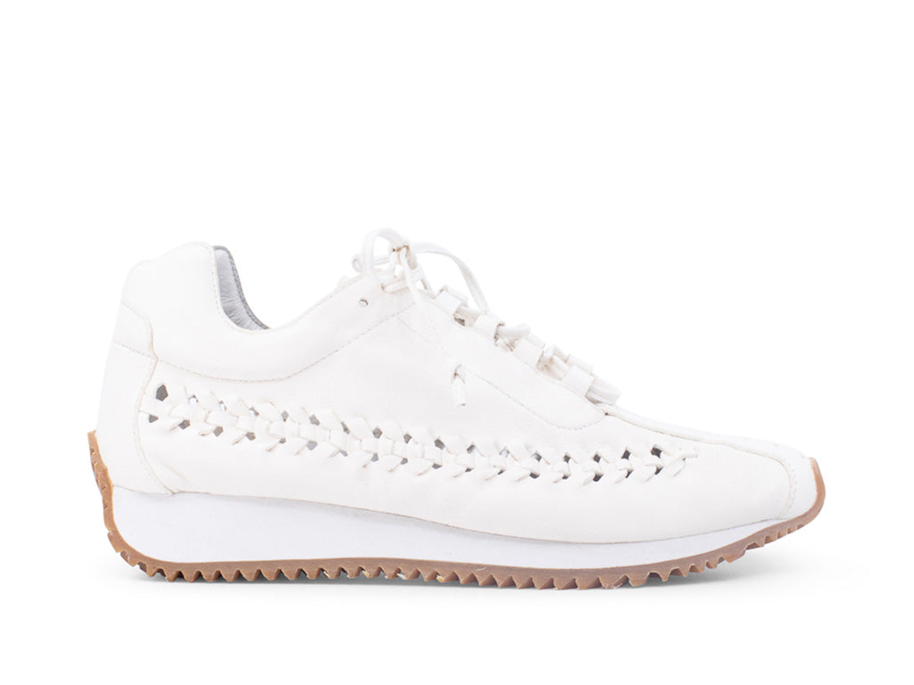 Seville White Leather SS23