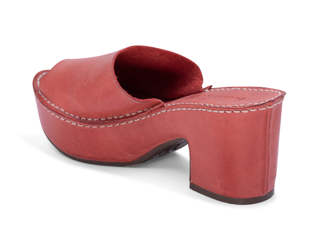 Glorey Red Leather SS24