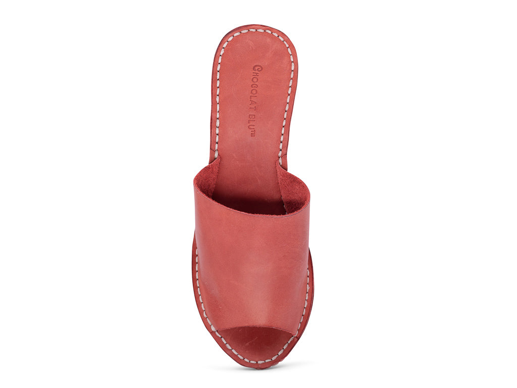 Glorey Red Leather SS24